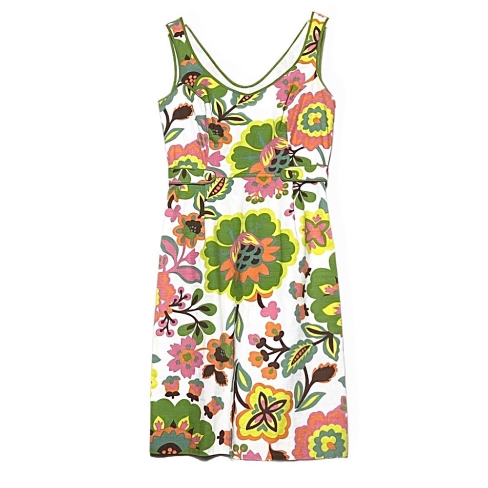 Biden Retro Floral Sheath Dress